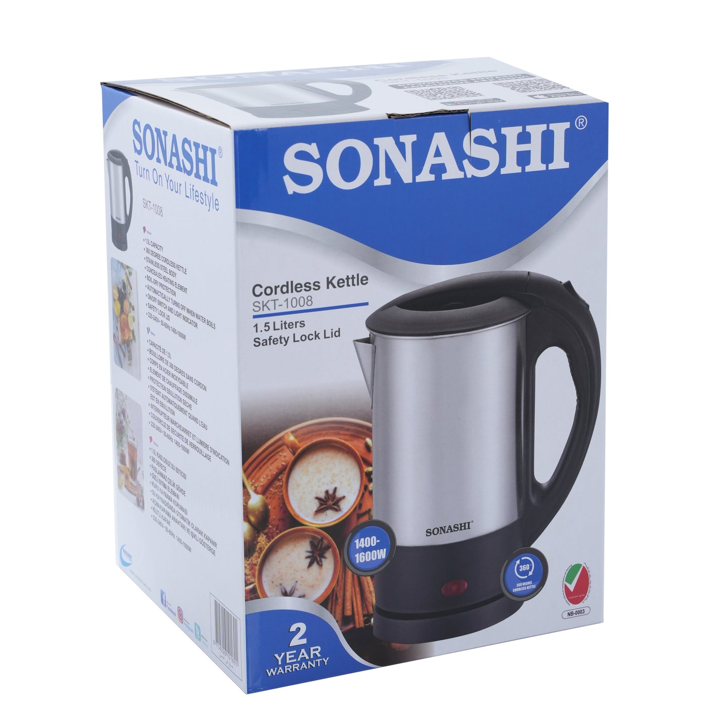 electric kettle for boiling water