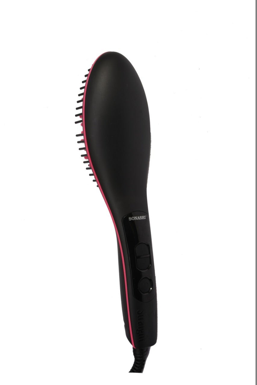 hair straightener brush